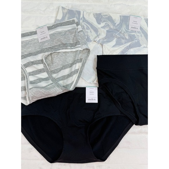 Auden Other - Auden Panties Womens Small (4-6) 4 Pack‎ Hipsters Comfort Stretch Seamless